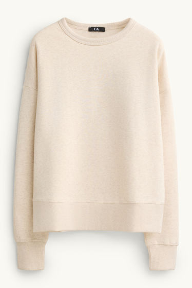 Women - Sweatshirt - cremewhite