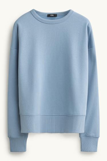Women - Sweatshirt - light blue