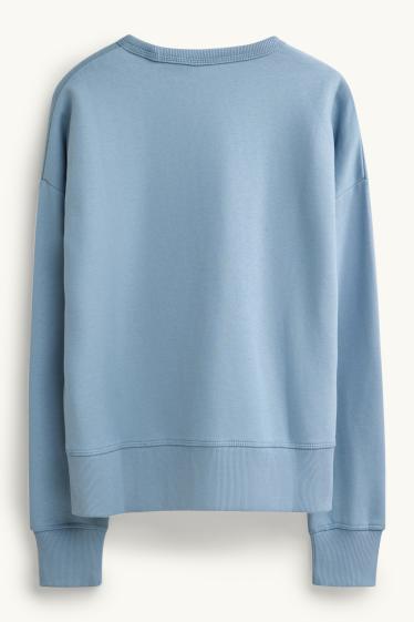 Women - Sweatshirt - light blue