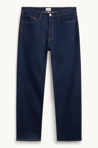 Men - Straight jeans - denim-dark blue