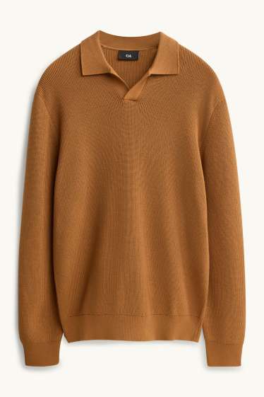 Hommes - Pull - marron