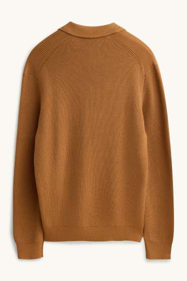 Hommes - Pull - marron