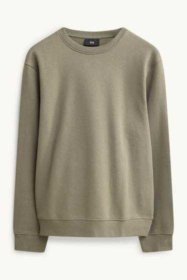 Hommes - Sweat - vert clair