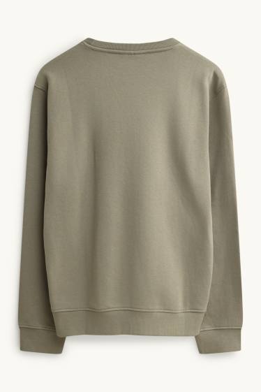 Hommes - Sweat - vert clair