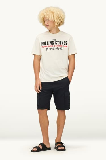 Herren - Cargo-Shorts - schwarz