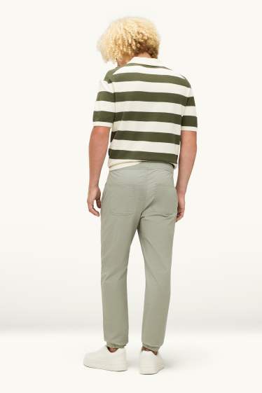 Men - Chinos - tapered fit - green