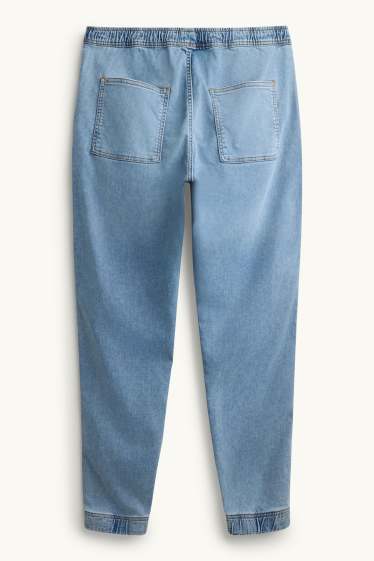 Pánské - Tapered jeans - jog denim - LYCRA® - džíny - světle modré