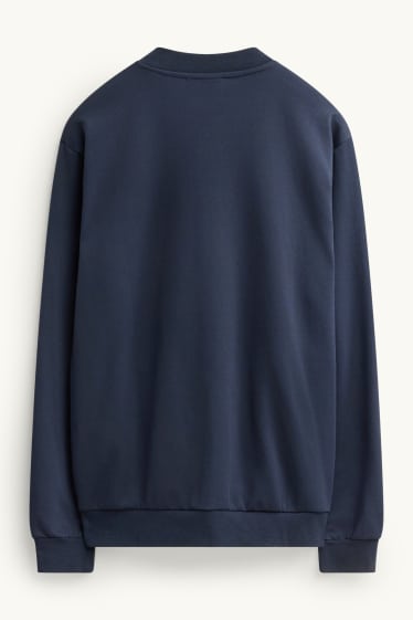 Heren - Sweatvest - blauw