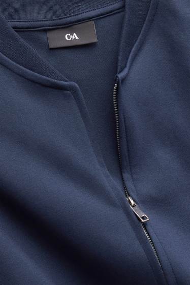 Heren - Sweatvest - blauw