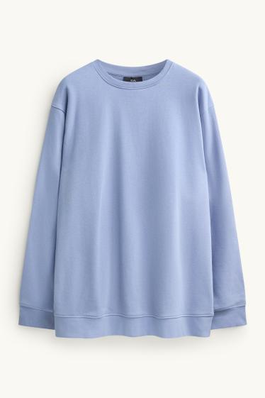 Men - Sweatshirt - light blue