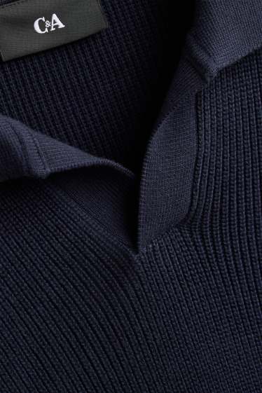 Herren - Pullover - dunkelblau