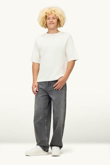 Uomo - Baggy jeans - jeans grigio scuro