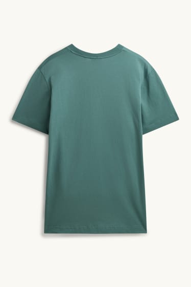 Herren - T-Shirt - Regular Fit - petrol