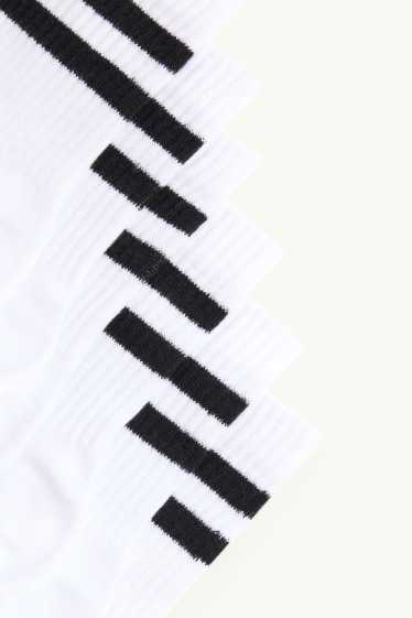 Women - Multipack of 3 - socks - white / black