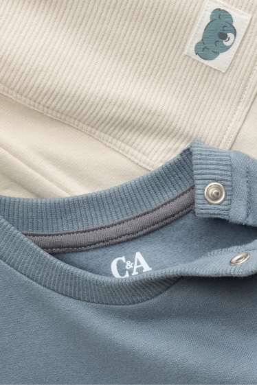 Baby Jungen - Koala - Baby-Outfit - 2 teilig - blau