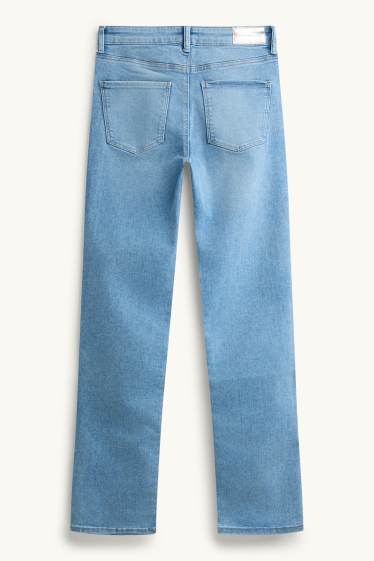 Dames - Straight jeans - mid waist - shaping jeans - LYCRA® - jeanslichtblauw