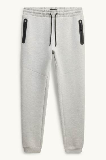 Men - Joggers - gray-melange