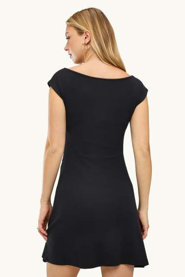 Dámské - Bodycon šaty - černá