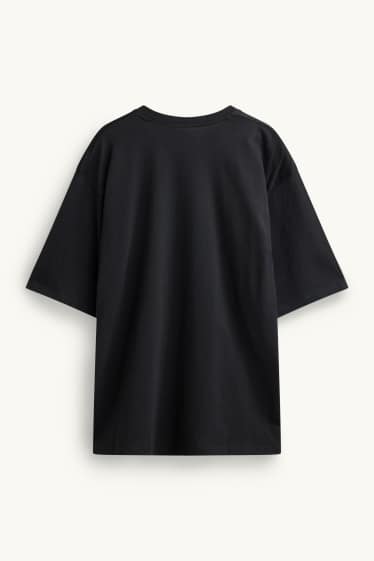 Pánské - Tričko - oversized - Hvězdné války - černá