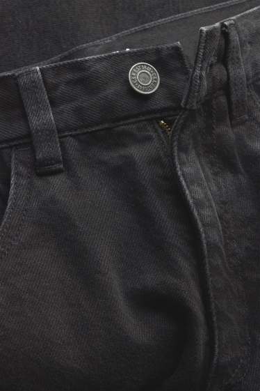 Bambini - Barrel jeans - jeans termici - nero