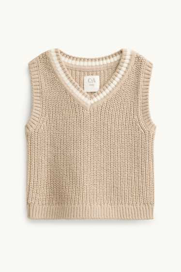 Bébés garçons - Tenue bébé - 3 pièces - gris / beige