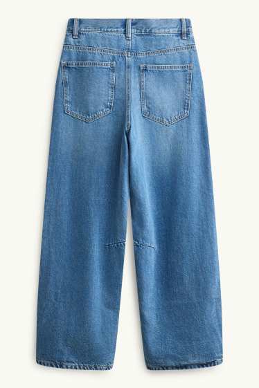 Bambini - Barrel jeans - jeans termici - jeans blu