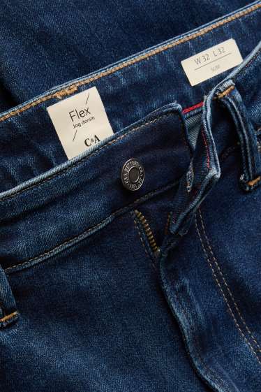 Herren - Slim Jeans - Flex Jog Denim - dunkeljeansblau