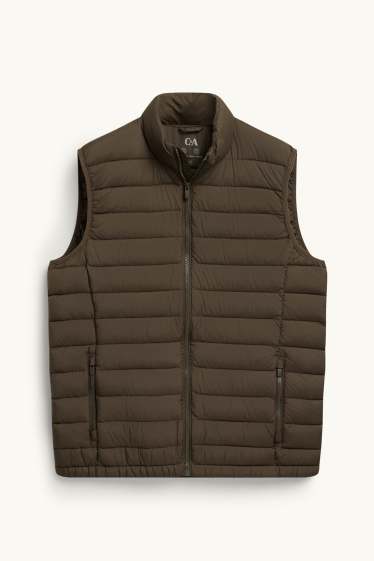 Heren - Bodywarmer - bruin