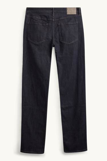 Bărbați - Straight jeans - LYCRA® - denim-gri închis