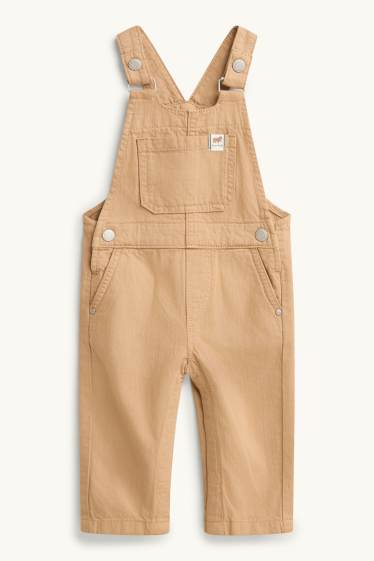 Miminka - chlapci - Medvídek - outfit pro miminka - 2dílný - béžová