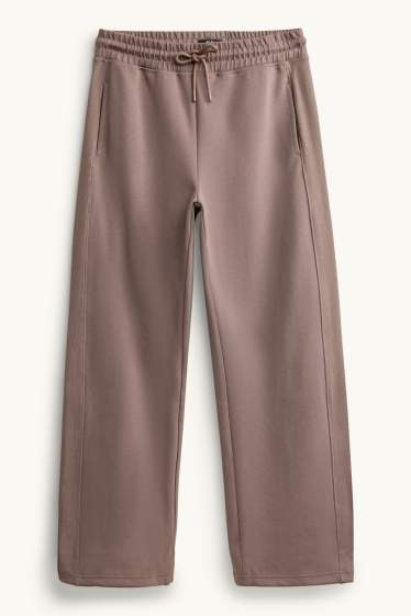 Women - Joggers - taupe