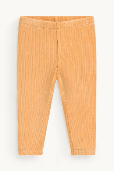 Baby Mädchen - Halloween - Baby-Outfit - 2 teilig - orange / cremeweiss