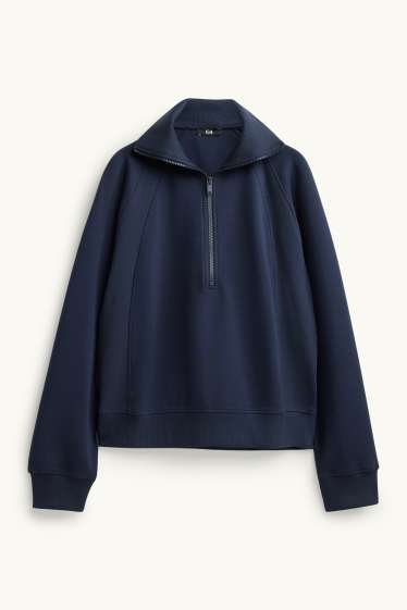 Damen - Sweatshirt - dunkelblau