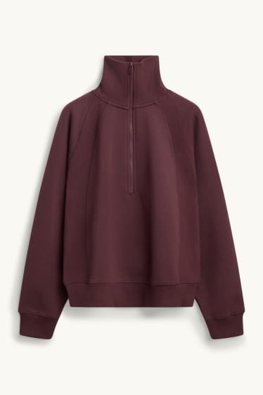 Women - Sweatshirt - bordeaux