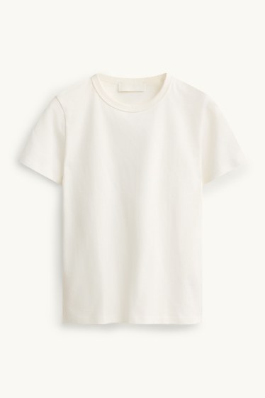 Kinder Mädchen - Kurzarmshirt - weiss