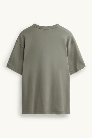 Herren - T-Shirt - Relaxed Fit - grün