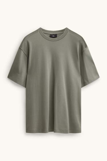 Herren - T-Shirt - Relaxed Fit - grün