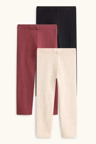 Nena - Paquet de 3 - leggings - negre