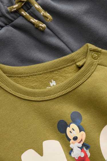 Bébés garçons - Mickey Mouse - tenue bébé - 2 pièces - vert