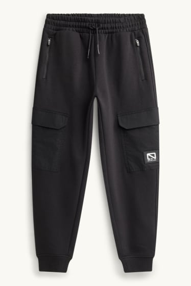 Kinderen: jongens - Joggingbroek - zwart