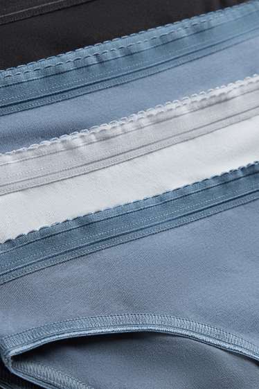 Donna - Confezione da 4 - slip - azzurro