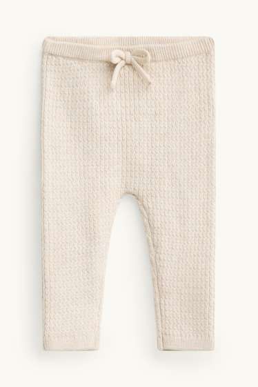 Neonate - Coniglietto - completo per neonati - 2 pezzi - beige