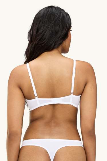 Damen - String - weiss