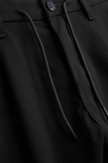 Hommes - Chino - tapered fit - noir