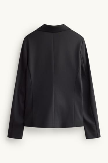 Dames - Business-blazer - getailleerd - zwart