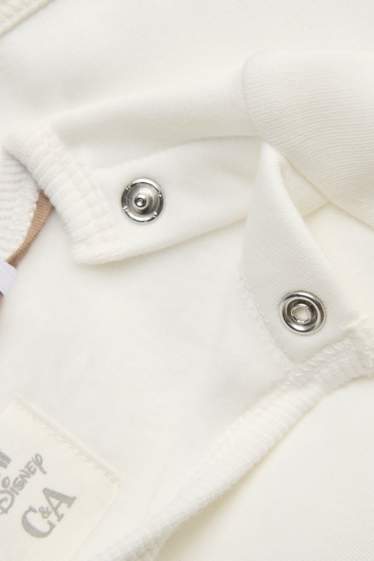 Unisex - Cip & Ciop - felpa per neonati - con fodera in pelo - bianco