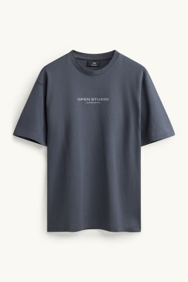 Herren - T-Shirt - Relaxed Fit - anthrazit