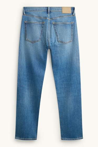 Men - Straight jeans - blue denim
