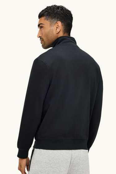 Bărbați - Cardigan tricotat - negru