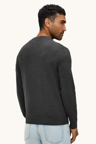 Uomo - Maglione - grigio scuro